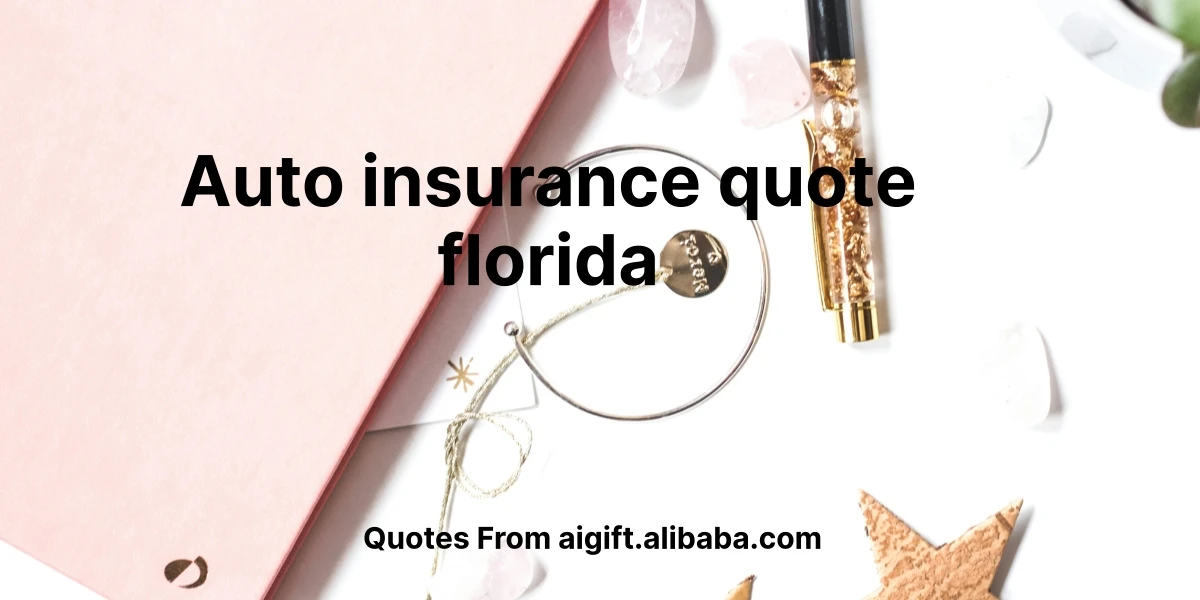 auto insurance quote florida