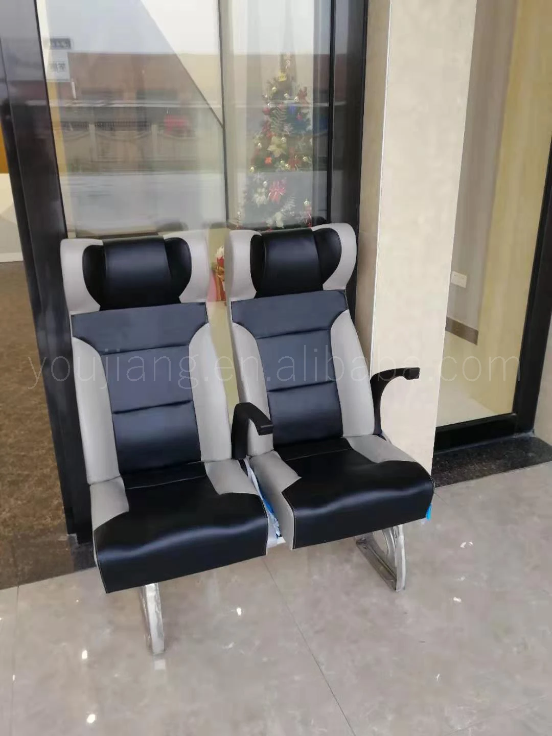 Sleeper Swivel Bus Passenger Seat,Leather Shock Absorbing Bus Seats For