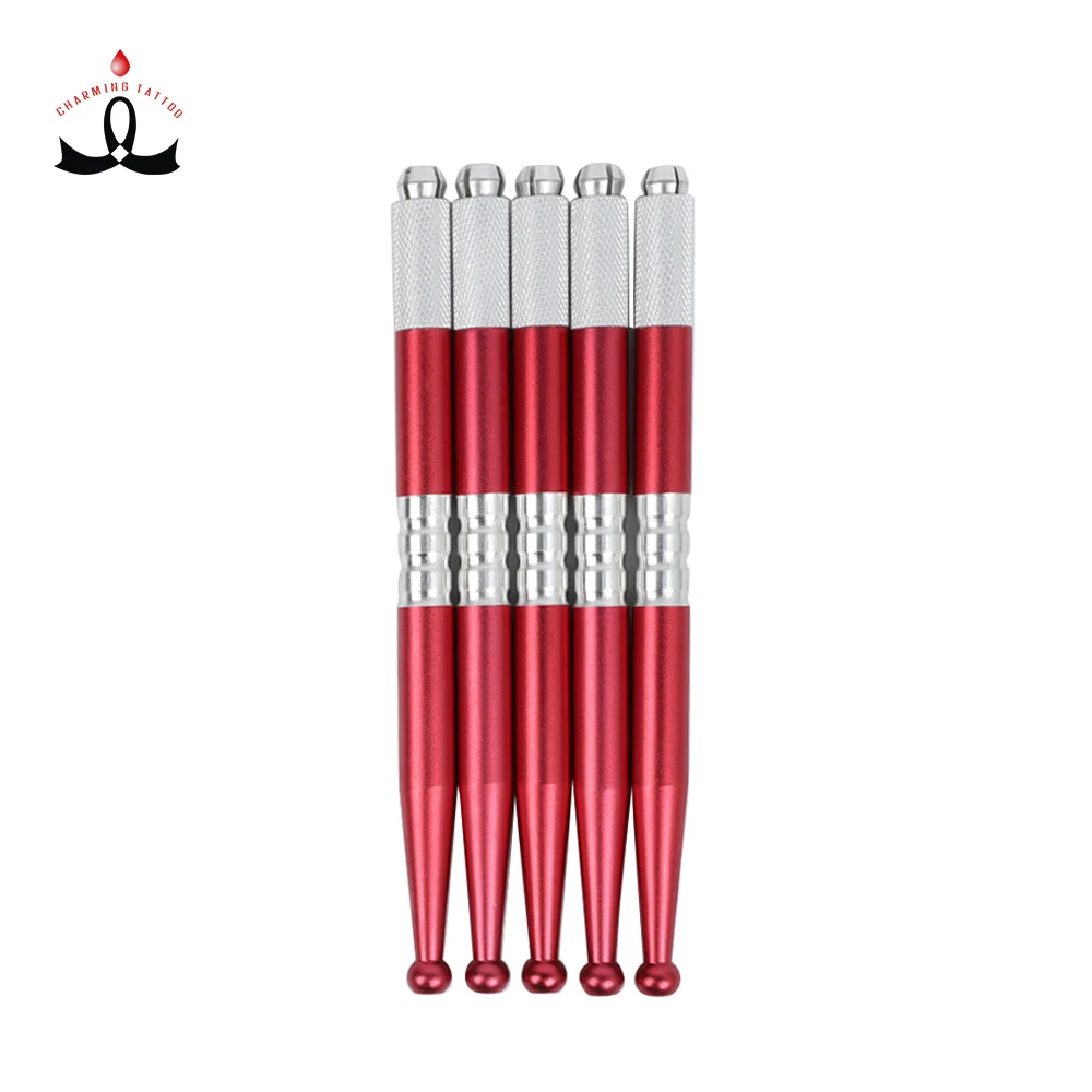 

Professional Red Micro Blade Permanent Makeup Tattoo Tool Manual Pen