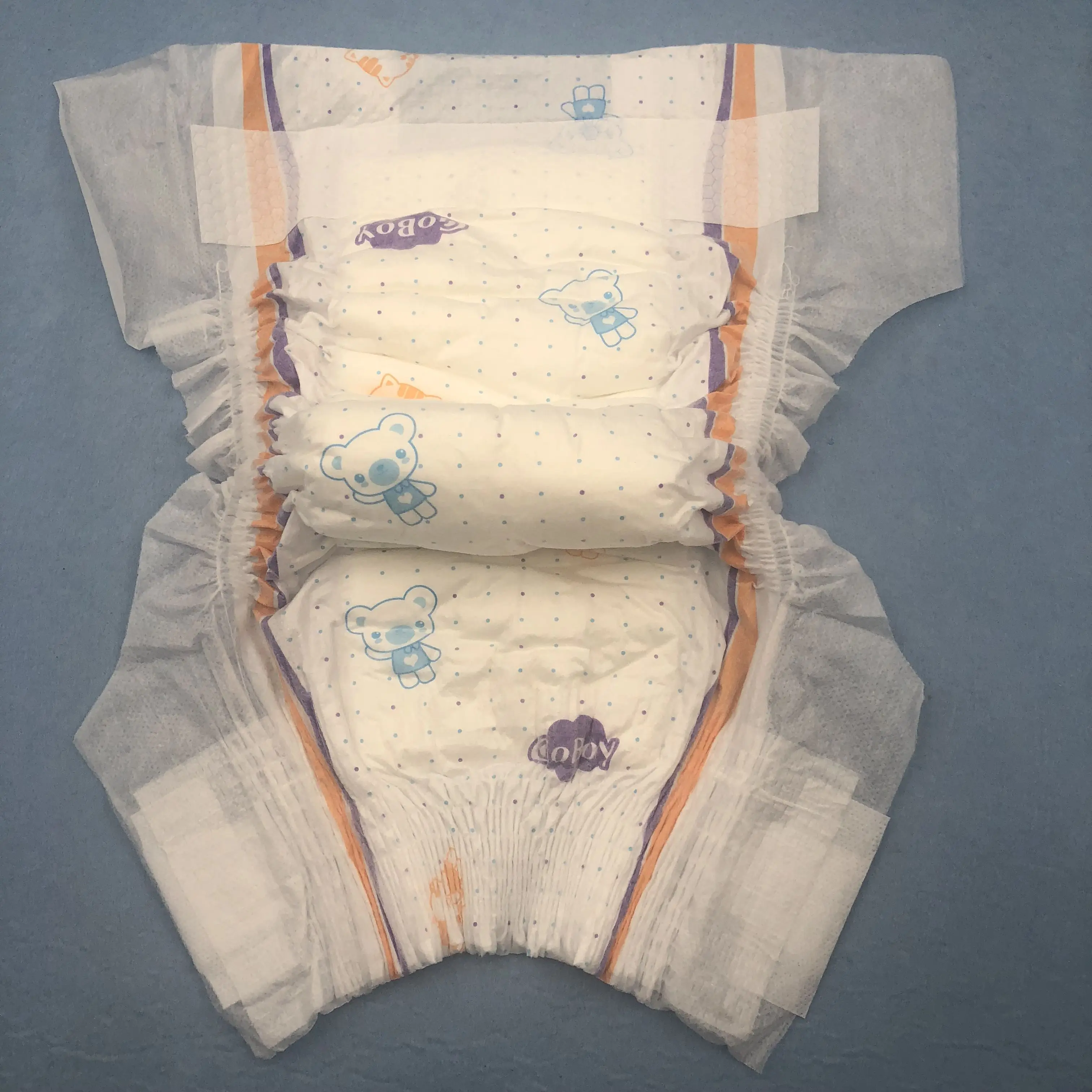 

Hot selling OEM hgih quality disposable baby diaper supplier in China