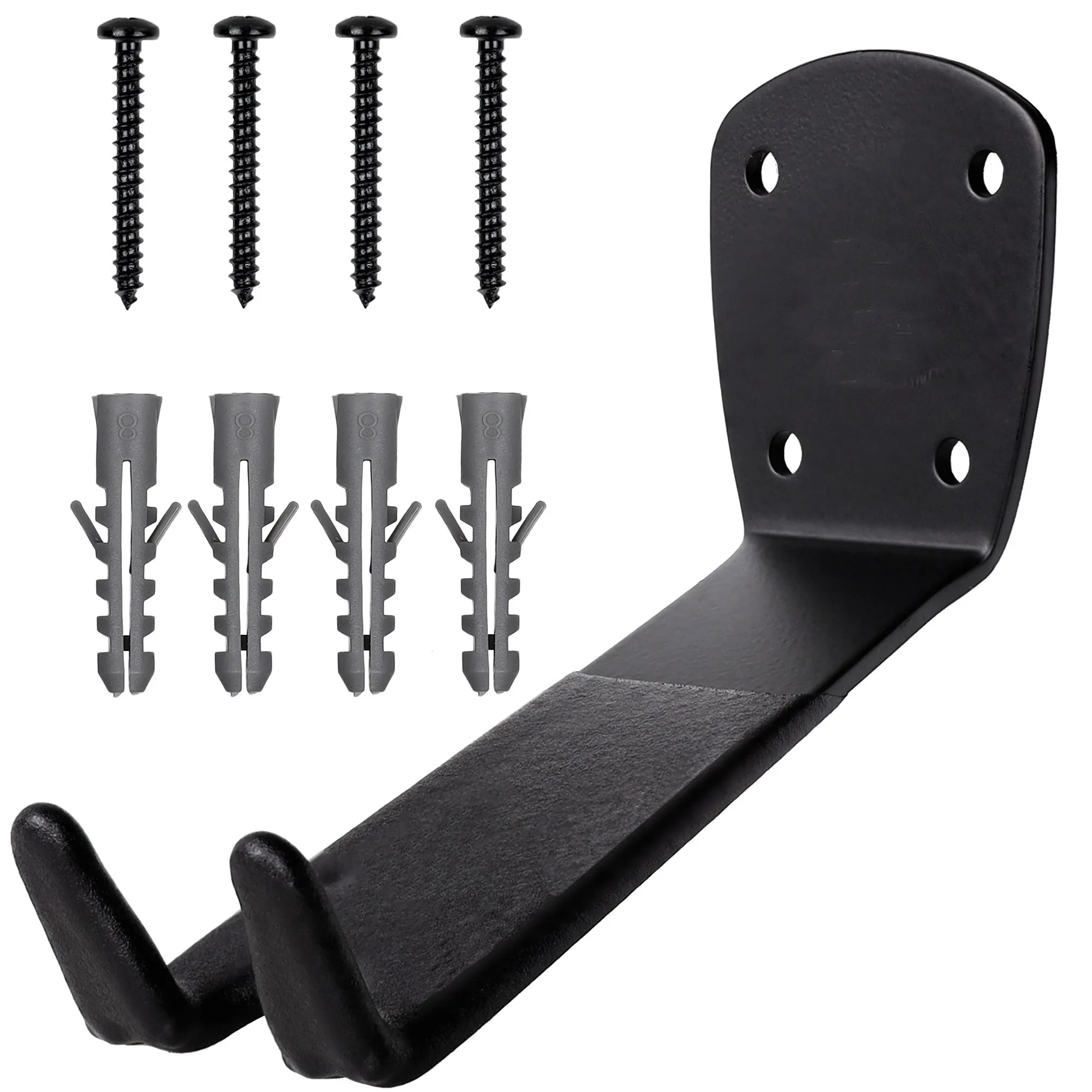 

Customized Steel vertical bike display wall stand bracket mountain bike storage rack, Black powder coat