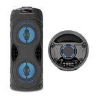 Professional audio sound bar 4 inch enceinte wireless bluetooth lumineux bass speaker subwoofer