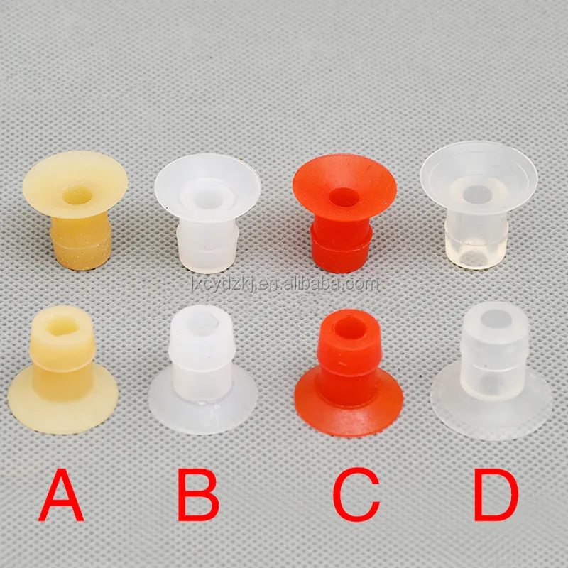 Imported Offset Printing Machine Liangming Paper Sucker Single Layer Ryobi Sucker Cup Nozzle clear Paper Suction 100pcs