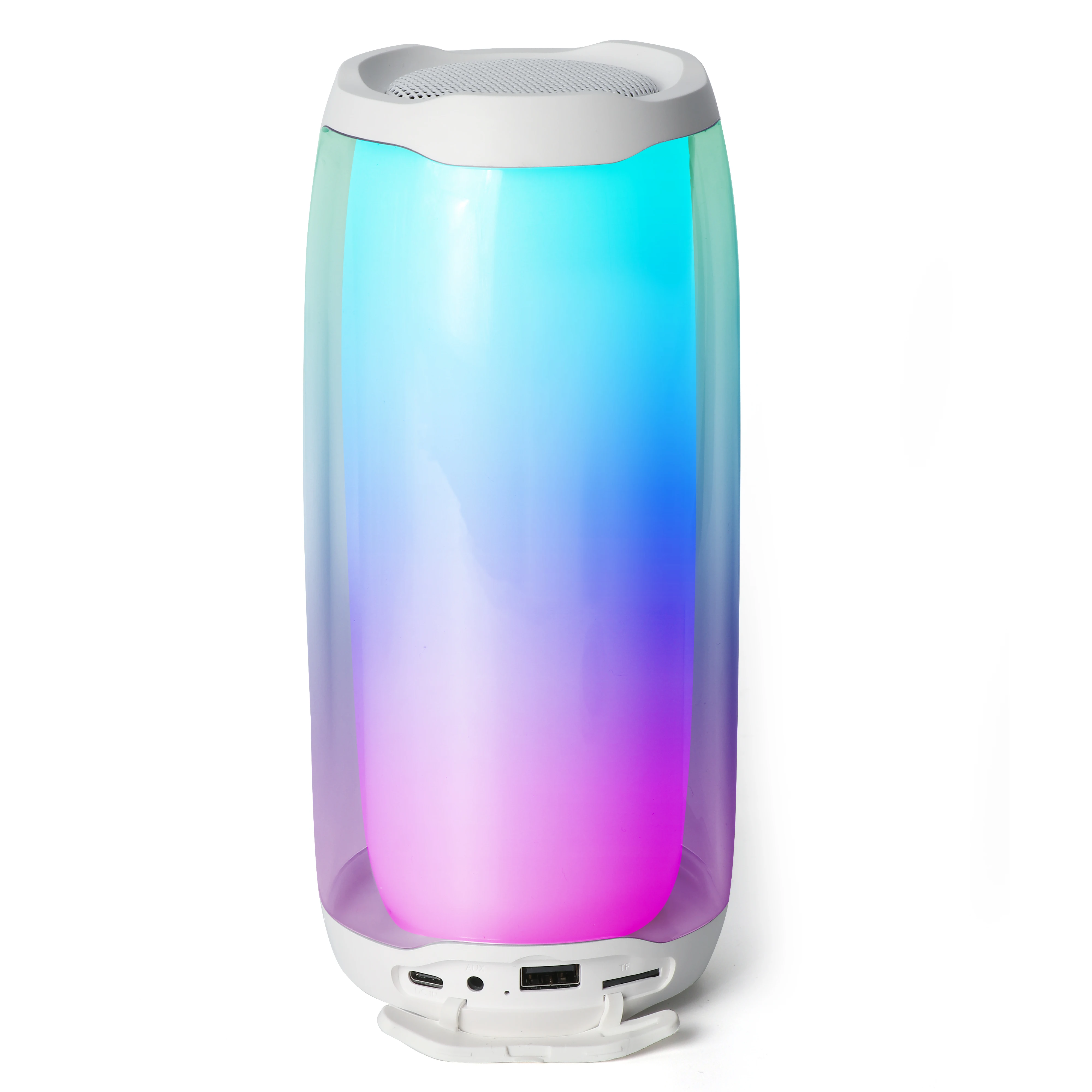 

Gsou 2022 new arrival Variable change color Music lamp Speaker Colorful Wireless Night Light Lamp Speaker