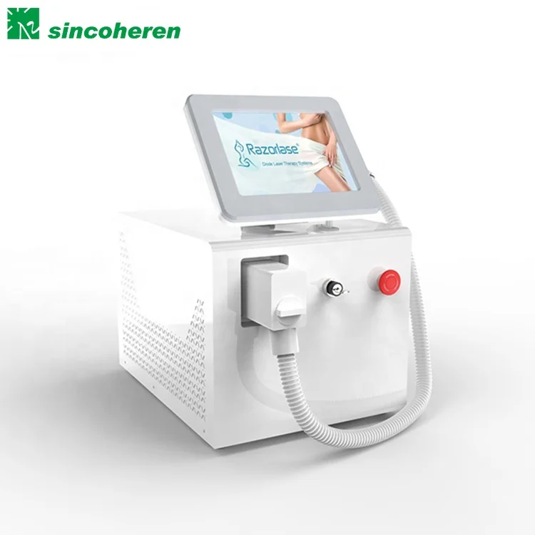 

Sincoheren newest technology 3 wavelength portable 808nm diode laser hair loss machine for all skin color type with CE
