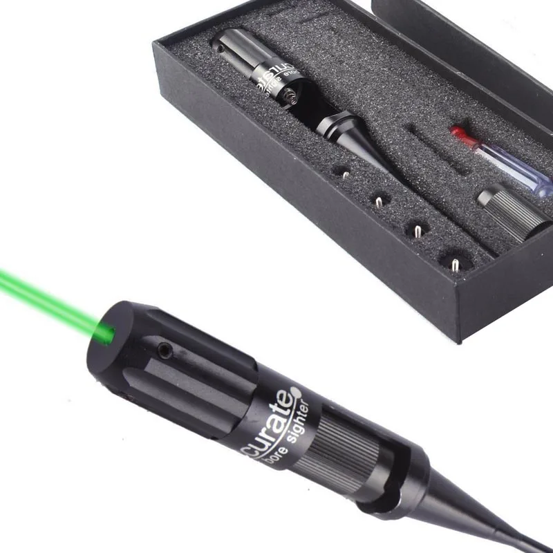 

Adjustable Tactical Collimator Kit with Green Laser Hole (for .22 To .50 Caliber Rifle), Black