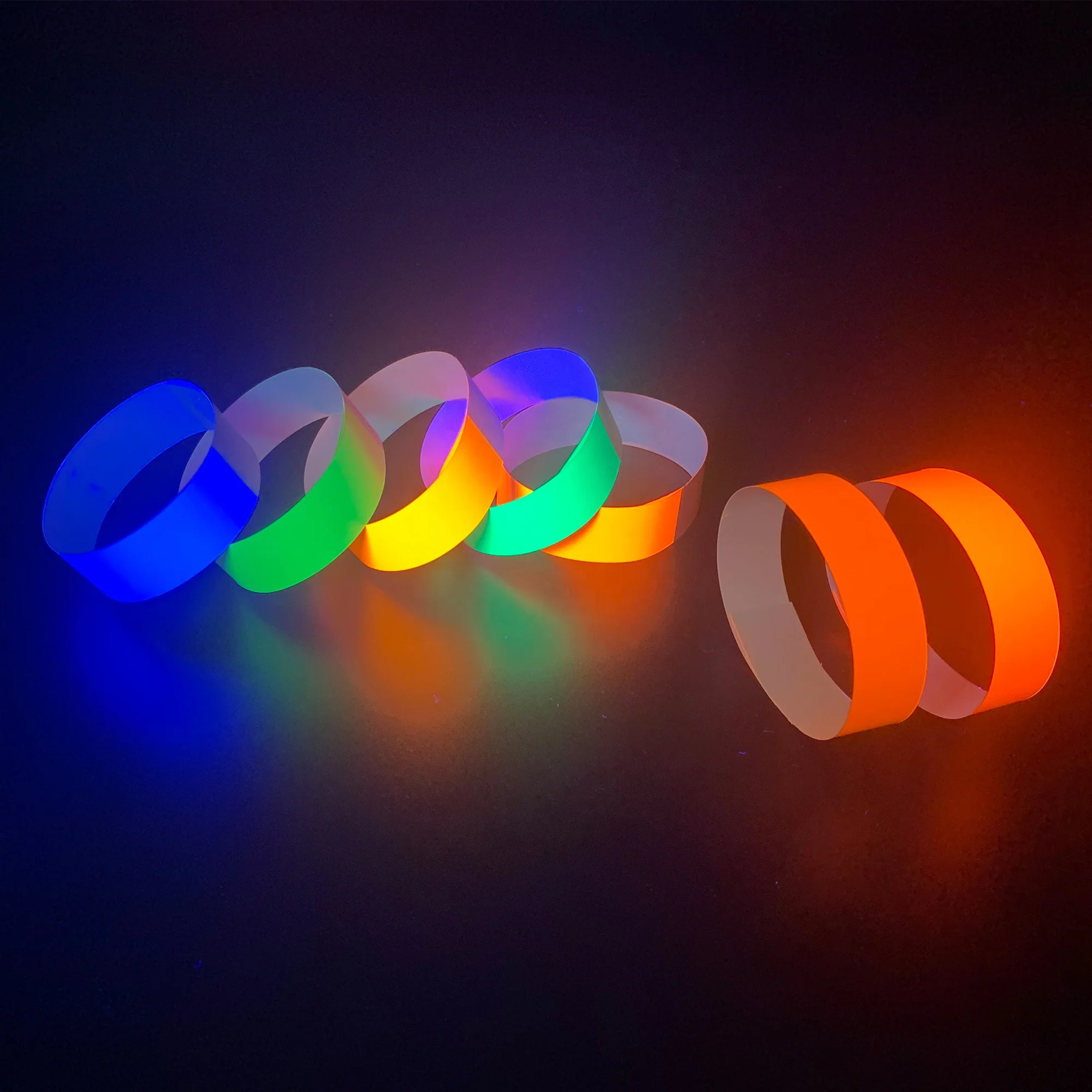 Premium Paper Wristbands | Waterproof Event Bracelets for Hospital ID Party & VIP Identification