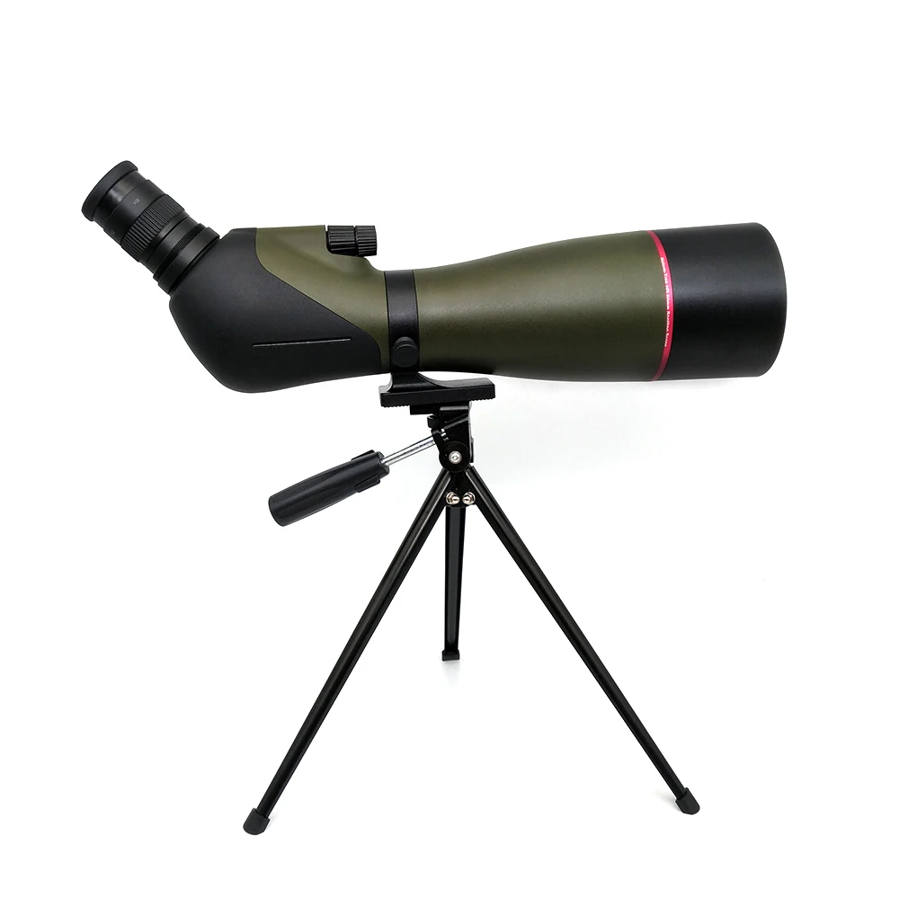 

20-60X80 Waterproof Spotting Scope Long Distance HD Optics with Tripod for target shooting