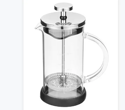 

Glass French Press Coffee Cup for Home, Transparent color