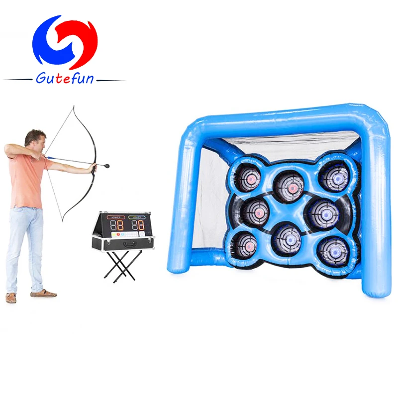 

2020 popular two players interactive inflatable games IPS archery for sale