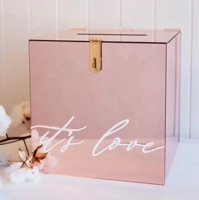 

Mirror Acrylics Wishing Well Box acrylic box