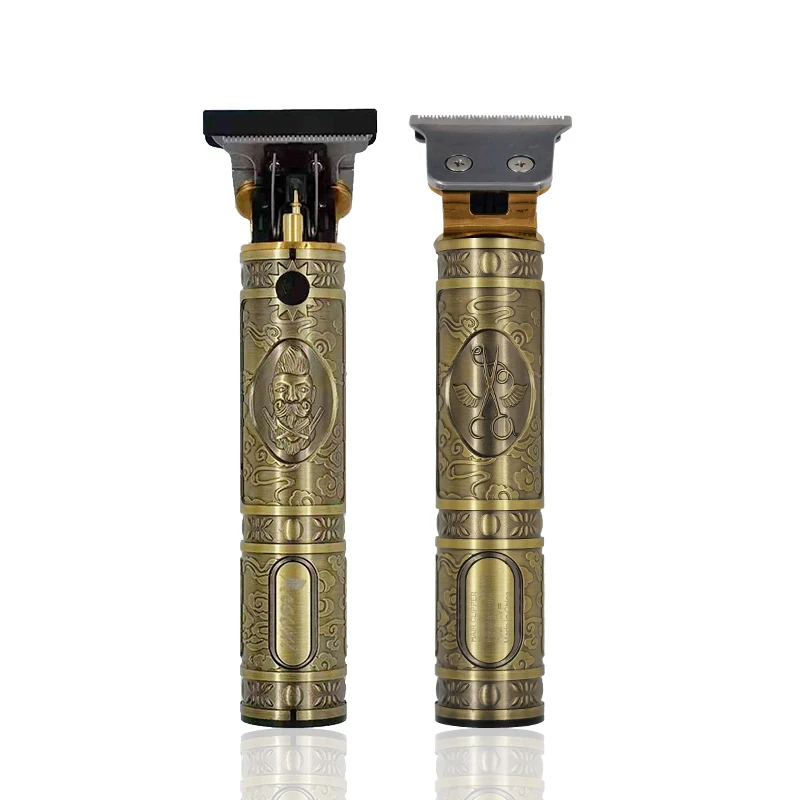 
Men Professional Rechargeable Beard Split End Hair Trimmer Clippers 