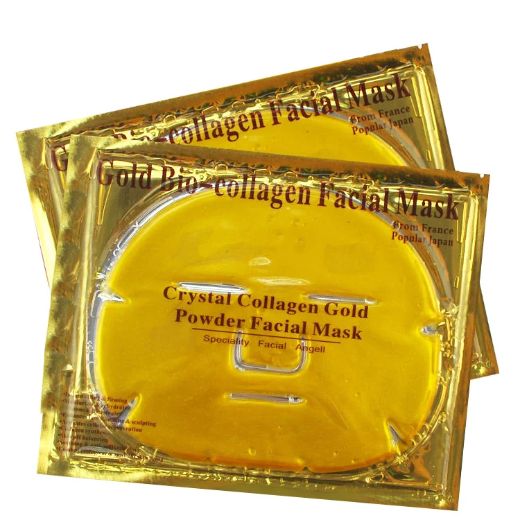 

collagen crystal whitening gold Collagen crystal facial face mask private label