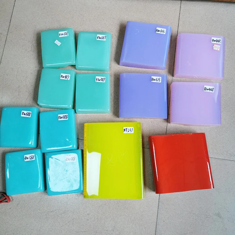 

Various colors opaque milky colors glass raw material glass blocks stone for jewelry