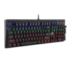 T-DAGGER I-IGK303 Wired USB 104 keys Rainbow LED PC Computer Mechanical Gaming Keyboard