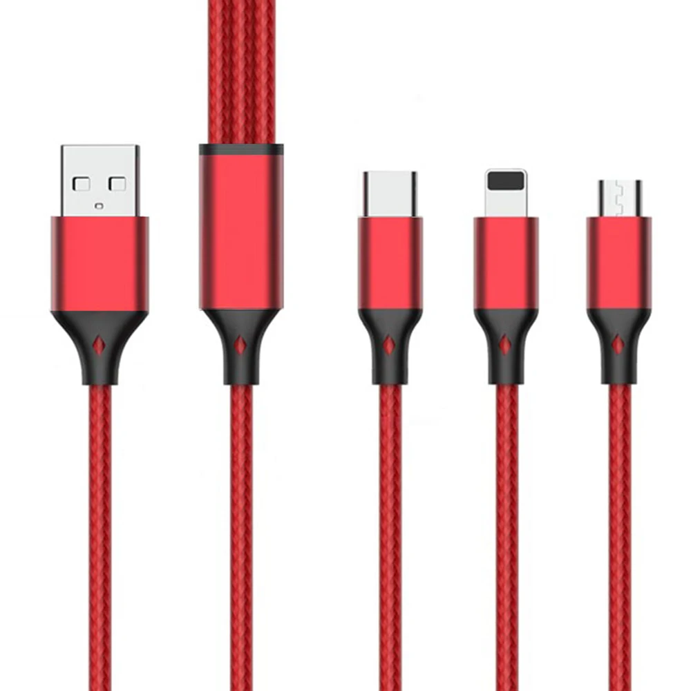 

Factory Direct Sale 3A USB Data Cable, Pink, black, red, grey, gold, green