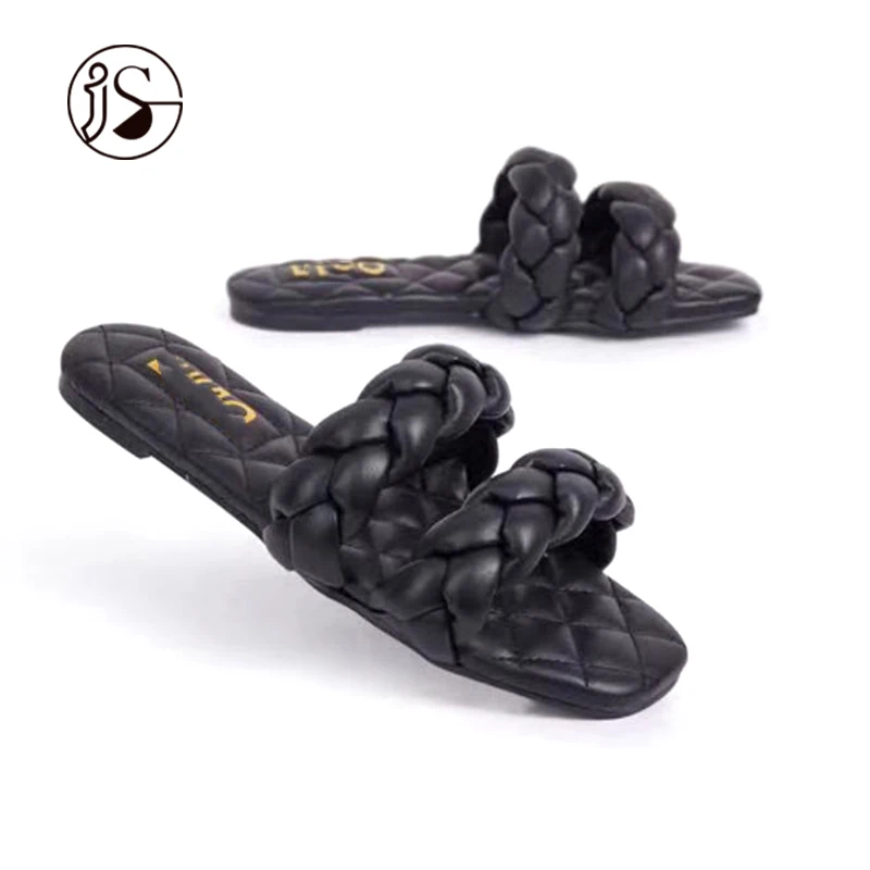 

Braided strap design slippers fashion slipper, Picture