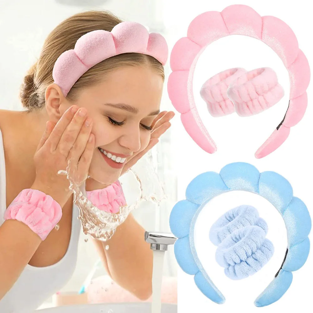 

Fashion Hair Accessories Hot Seller New Style Set Of Hair Band Wrap Wristband Headband Custom Logo