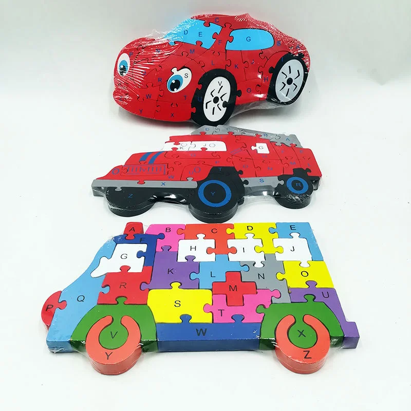 

2023 new 3D puzzle toys cartoon toy with letter and number for early education with more than 30 design puzzle for children CE