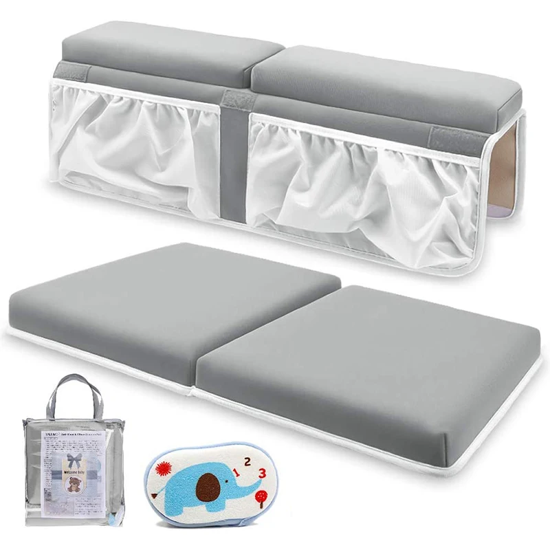 

Ready to ship Gray Color Bath Kneeler and Elbow Rest Set , Baby Bath Kneeling Pad, Thick Non-Slip Bathing Kneeling Cushion Pad