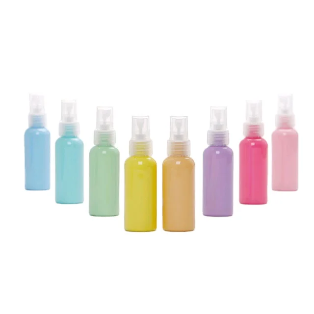 

Small empty perfume PET spray bottle 50ml wholesale plastic bottle