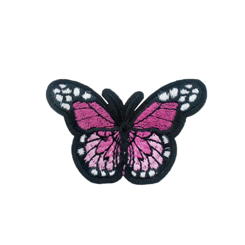 

Manufacturer Custom Vivid Butterfly Embroidery Patch