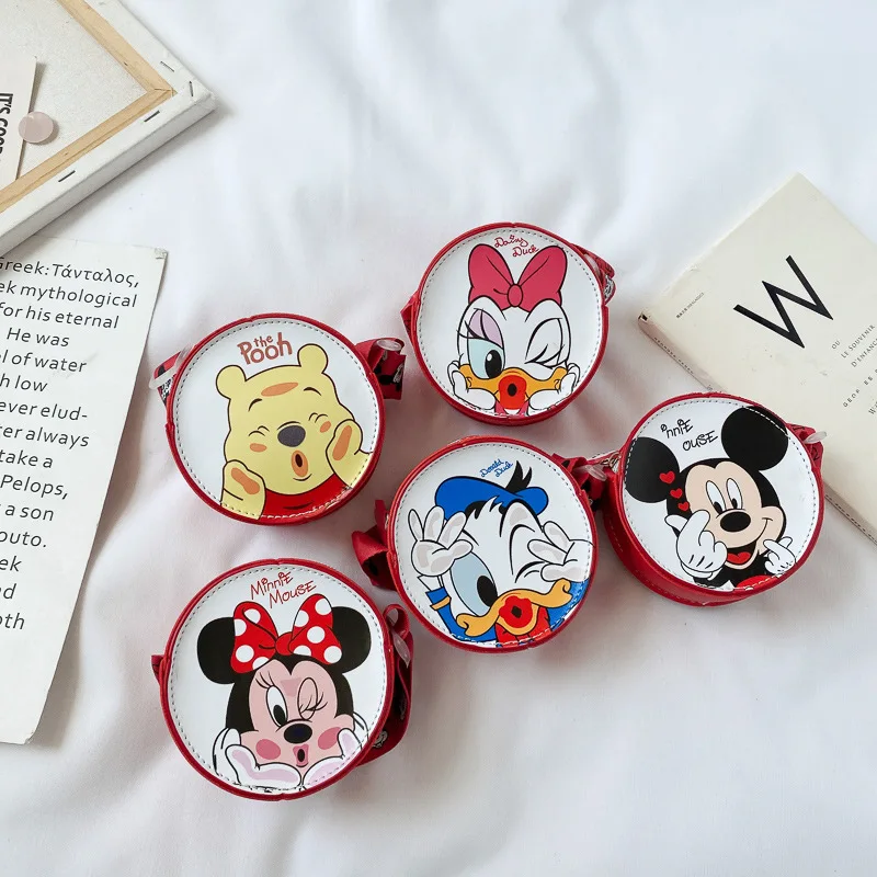

Children's bags 2021 new Mickey Mouse shoulder bag Korean cartoon baby girl messenger bag