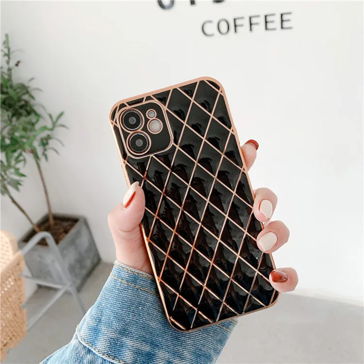 

Wholesale tpu pc hybrid mesh electroplate anti fall case phone cover for iPhone xs