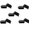 Square Tubing Black Plastic Plug, Tube Chair Glide Insert Finishing Plug End Cap Fence Post Pipe Cover