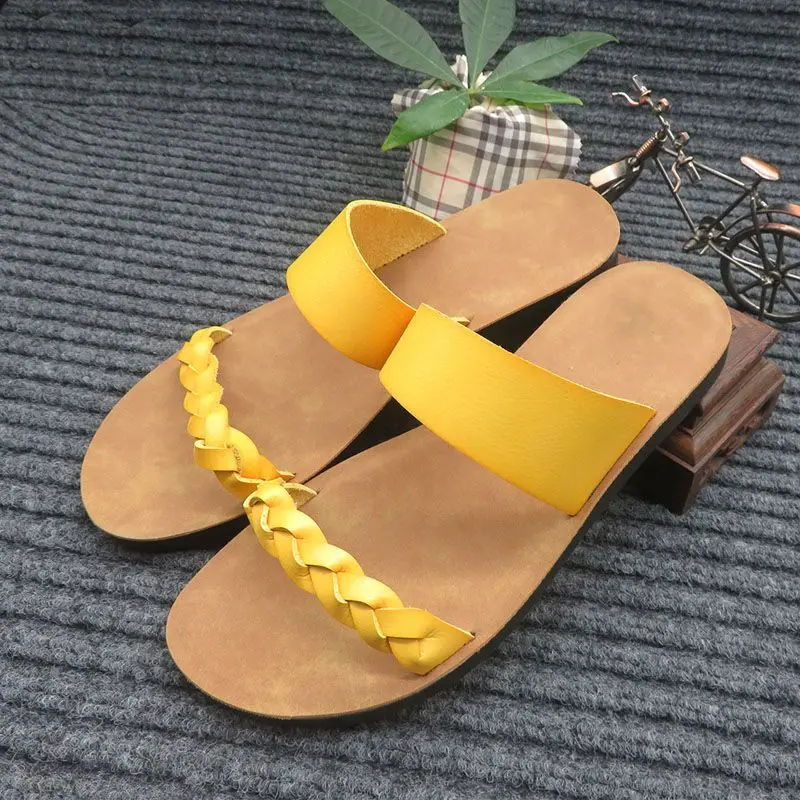 

Skin Plate Sandals Women Personal Logo Printemps Sandals For Women Manufacturer Sandal Wood Strand Simple Bohemia Summer Beach