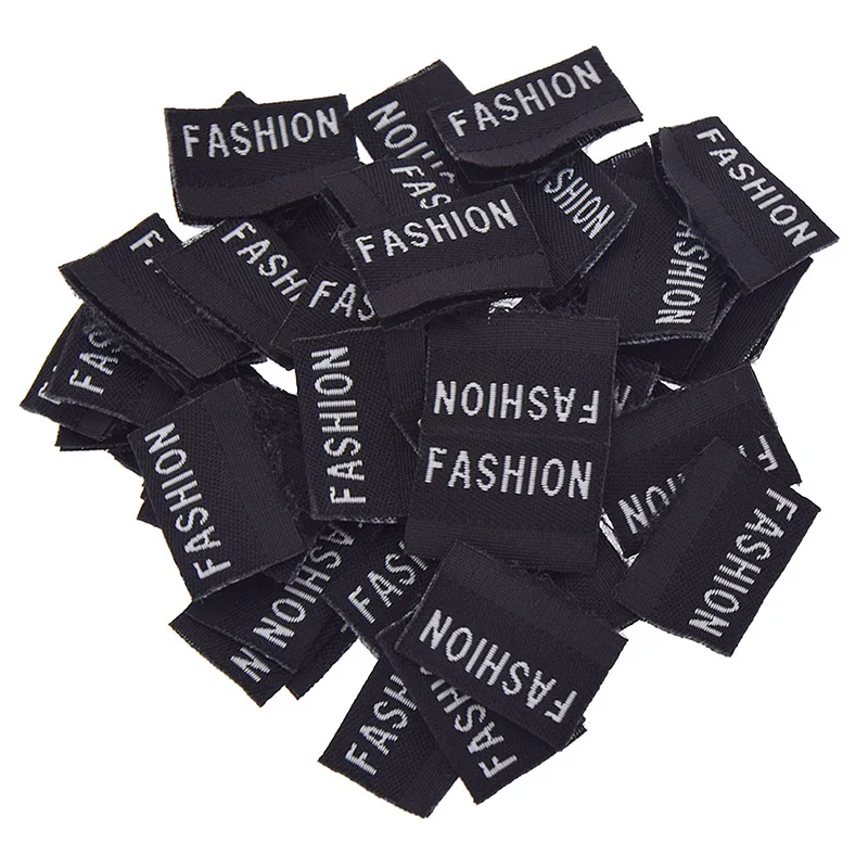 

Customized Private Design Woven Damask Logo Tag Wholesale Woven Label Private Labels For Clothing Labels, Custom color