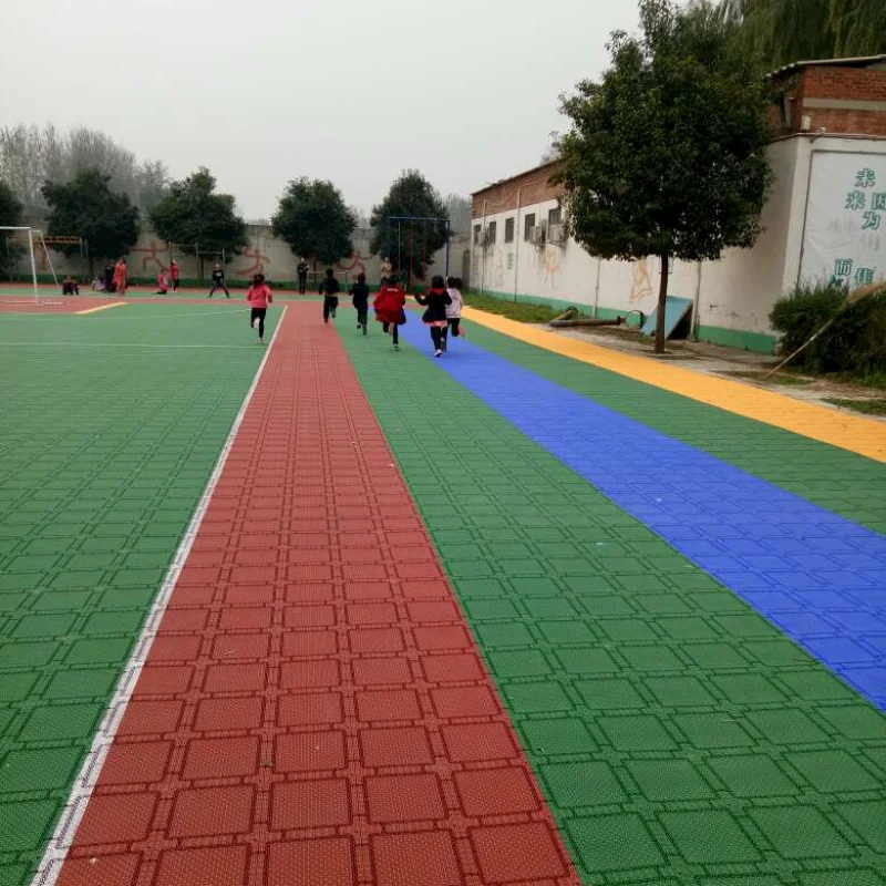 

kepao Factory Outlet new product non-slip plastic floor for outdoor Basketball court outdoor basketball flooring