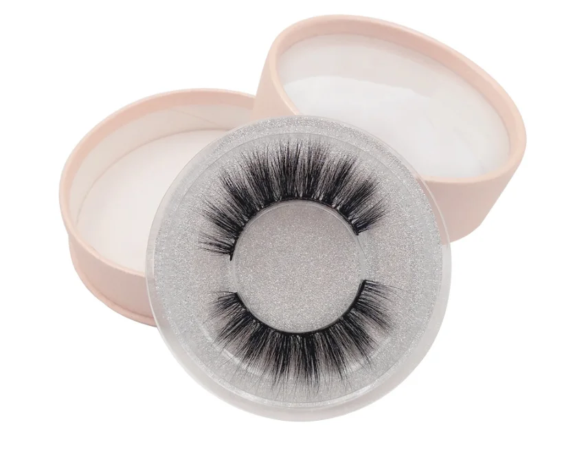 

Wholesale bulk eyelashes very soft luxury 3D silk eyelash faux 25mm eyelashes for customized boxes
