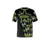 OEM CUETOM Area Code Black soccer Jersey