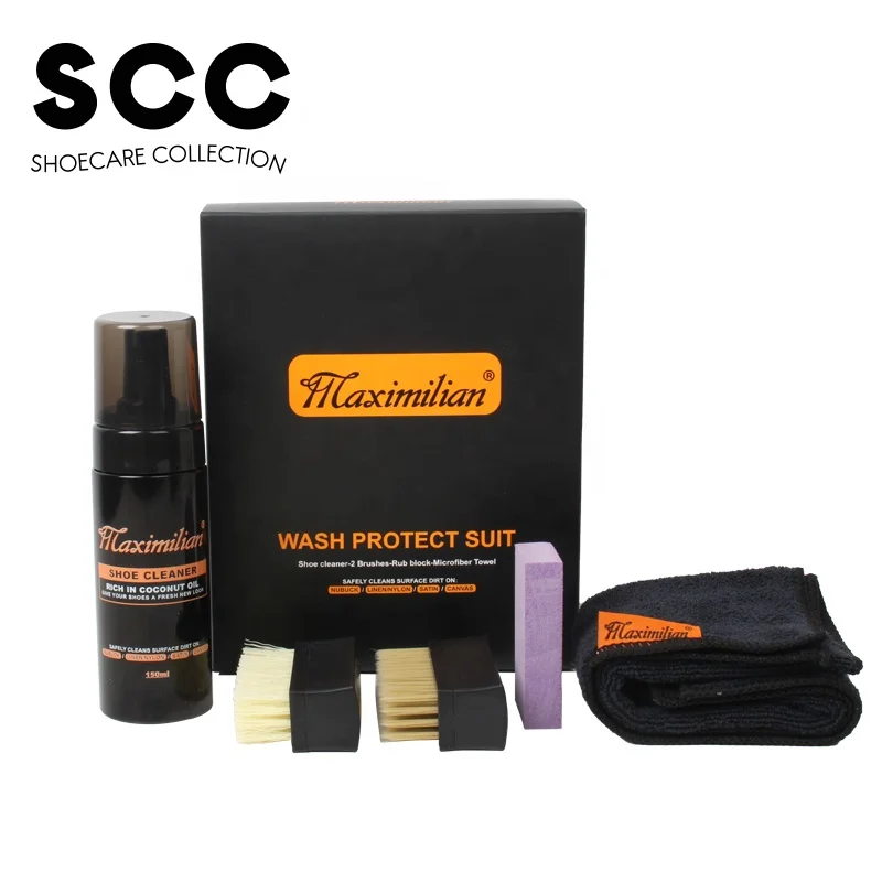 

Factory Wholesale 5 In 1 Sneaker Shoe Cleaner Set Shoe Care Kit Shoe Cleaning Kit