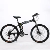 

factory direct sell foldable moutain bike bicycle double disc brake 20 24 26 inches
