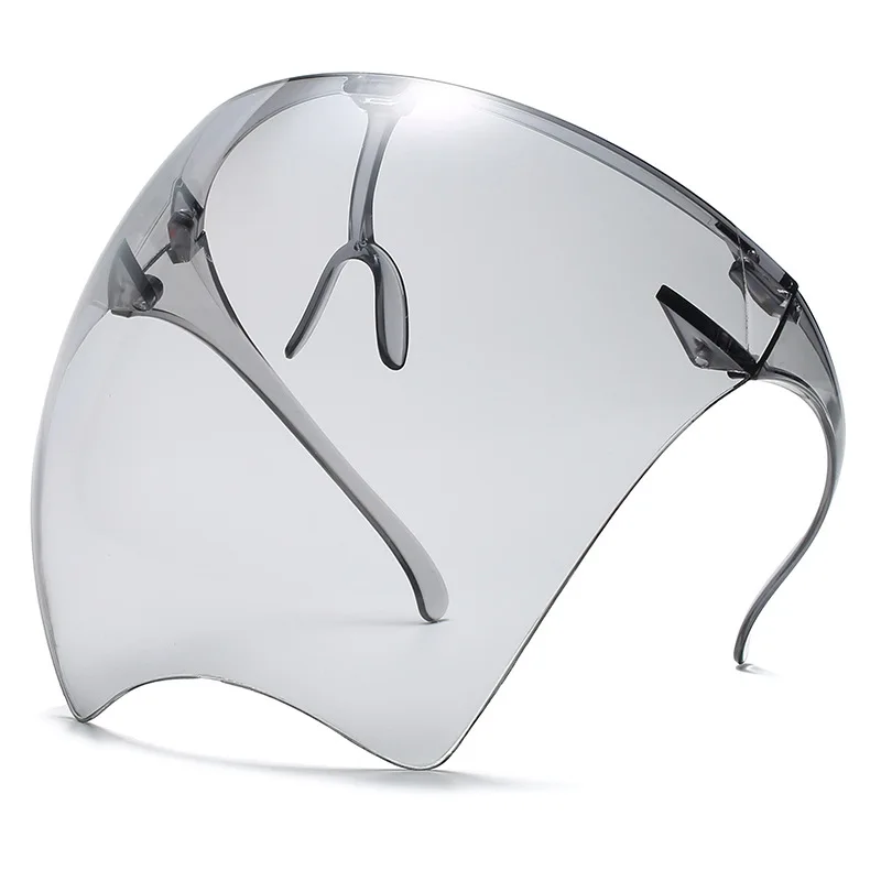 

Lmamba Face Shield Sunglasses Head Mounted Transparent Protective Cover Splash-proof And Anti-fog Droplet Mask