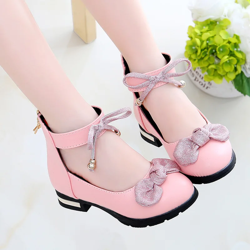 

New Arrival Beautiful Kids Sandals Shoes For Girls, Black/red/pink