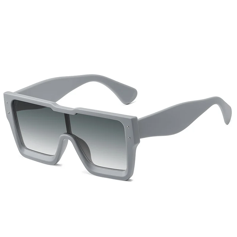 

2022 Fashion Big Frame Women Sunglasses Trendy UV400 Men Driving Sunglass Shade, Picture
