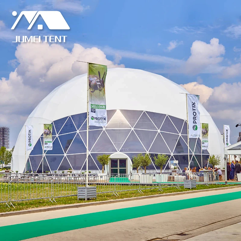 

New Custom Domos Pvc Igloo Camping House Geodesic Dome Tent