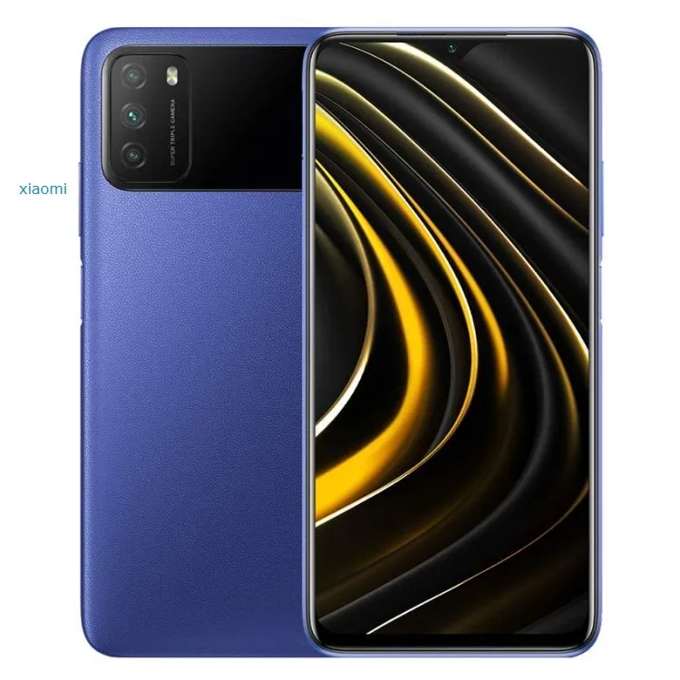 

Original celular xiaomi poco m3 6.53 inch Triple Back Cameras 6000mAh Battery Face ID Fingerprint Identification mobile phone