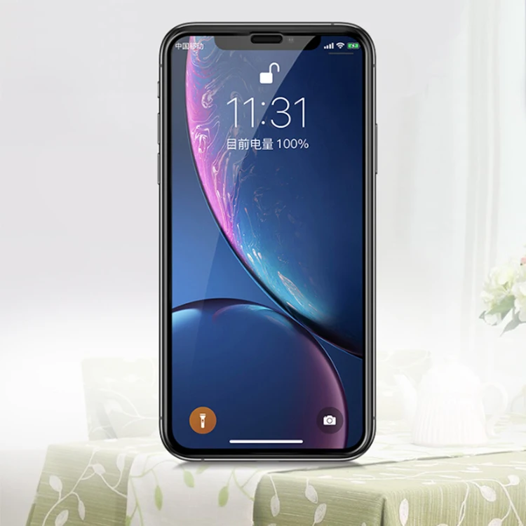 

With Retailing Package Full coverage 3D screen protector 9H Tempered Glass For iPhone X 10 11 Screen Protector, Crystal clear