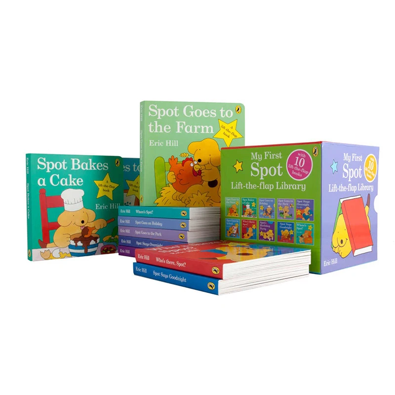 English Learning Cardboard Kids Reading Kids Children Story Board Book