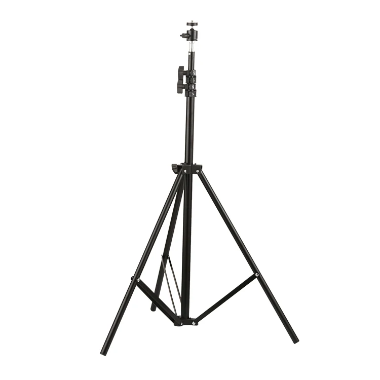 

2 meters flexible mobile phone camera tripod, the hot seller in 2021, used for self-timer ring light live camera shooting, Black