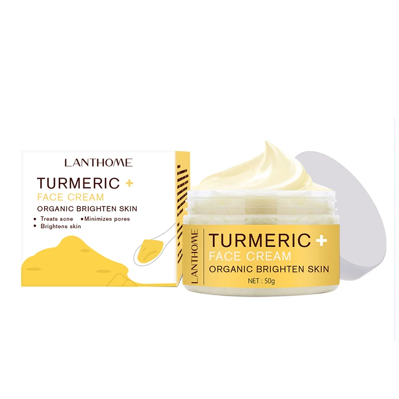 

OEM ODM Care Set Benefits Skin Lightening Anti Acne For Hyperpigmentation Turmeric-cream Turmeric Cream