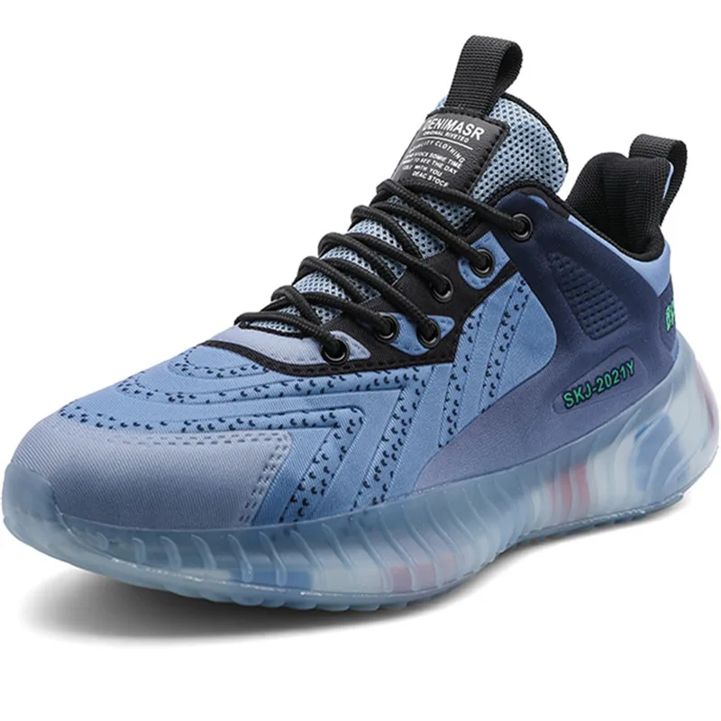 

Dropshipping Custom Logo Men's Fashion Sneakers Mesh Outdoor Walking Style Shoes Light Breathable Sports Footwear for Male