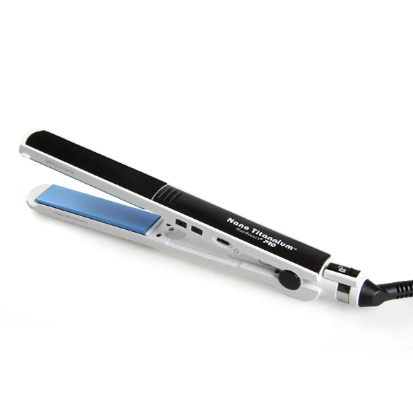 China Private Label Electric Brush Tourmaline Titanium Ceramic Steampod Flat Iron Professional Steam Hair Straightener