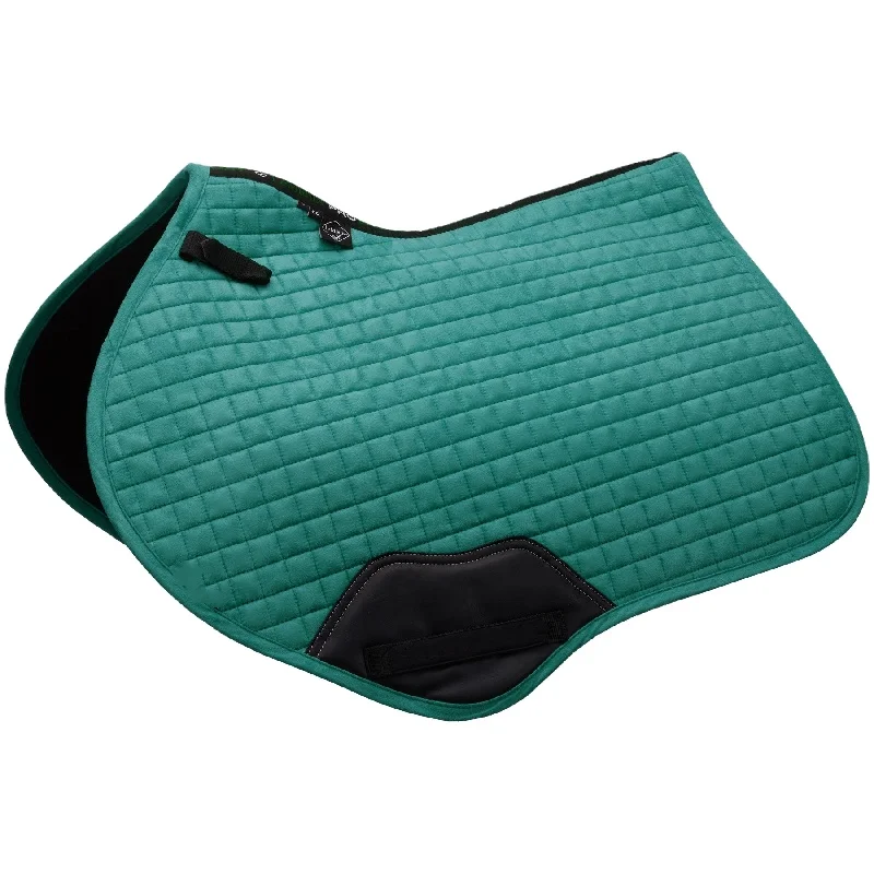 

Brand Logo Detailing Green Saddle Pad