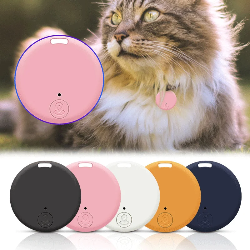 

Dog Cat Anti lost Alarm Mini Bluetooth And Gps Pet Wireless Tracker Bag Wallet Key Finder Locator Pet Gps Tracker for Dogs Cats