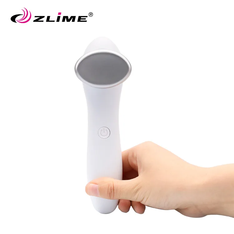 

USB Rechargeable Facial Massager High Quality Portable Anti Wrinkle Vibration Mini Electric Heat And Cold Eye Massager, White/oem